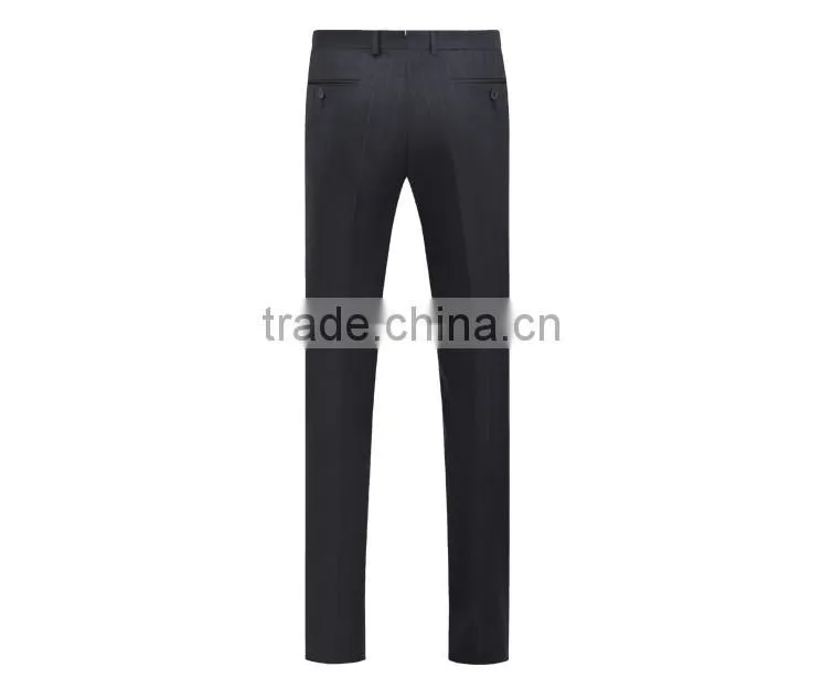 Wholesale Custom Stylish Fashion Coat Design Black Casual Suit For Men