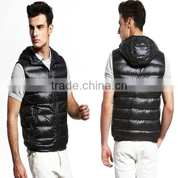 2015 Hot Selling Warm Men Vest,Winter Vest