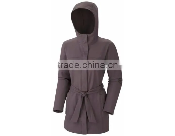 New arrival ladies soft shell fashionable design jacket winter coat