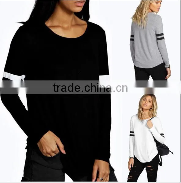 The new bump color T-shirt coat lady dress