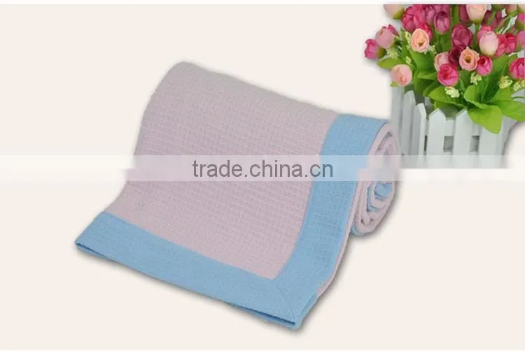Custom Logo Design Bamboo Blanket For Baby Protective