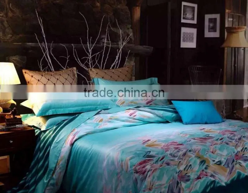 China cheap 100%cotton printed bedding set