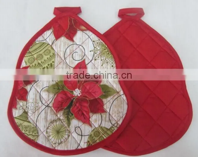 promotional high quality cheap price in different shape Christmas pot holder