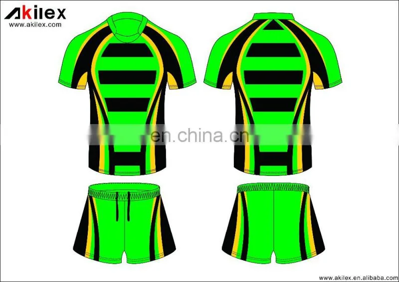 2016 manufacture custom sportswear rugby jersey with sublimation