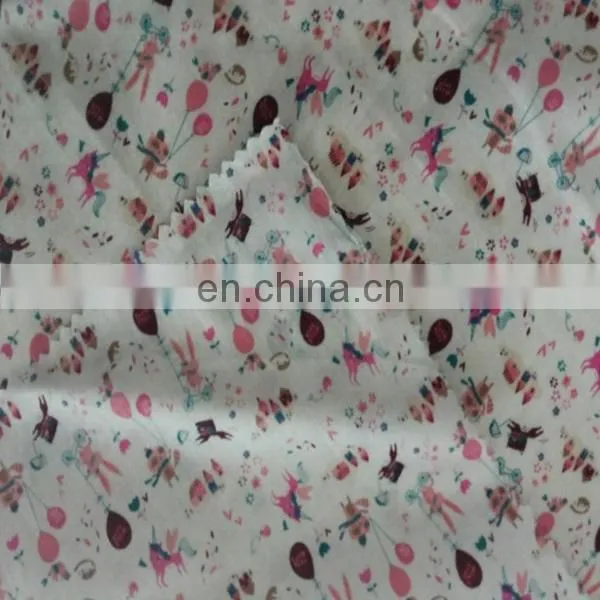 100%printed viscose fabric 60x60/90x88 customized design