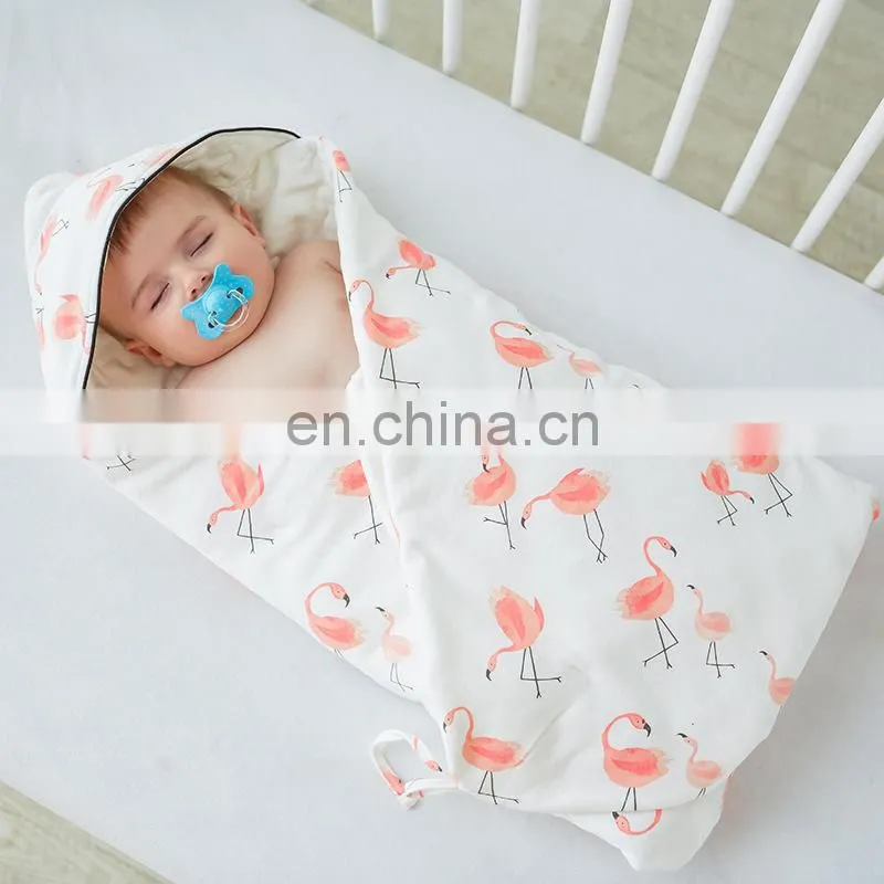 China Manufacturer Newborns Adjustable Swaddle Blankets ASTM Standard