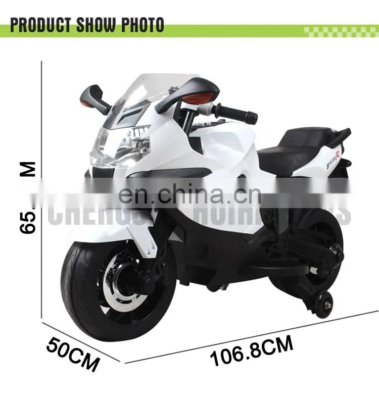 2016 new item 3 color kids ride on car motorcycle toy