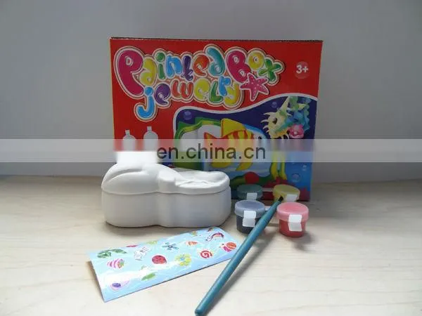ceramic printing 2 in 1 diy painting toy