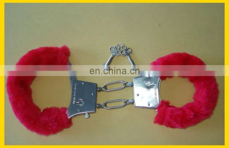 iron handcuffs toy for adult police game