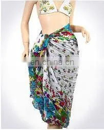 Polyester sarongs high quality india pareos