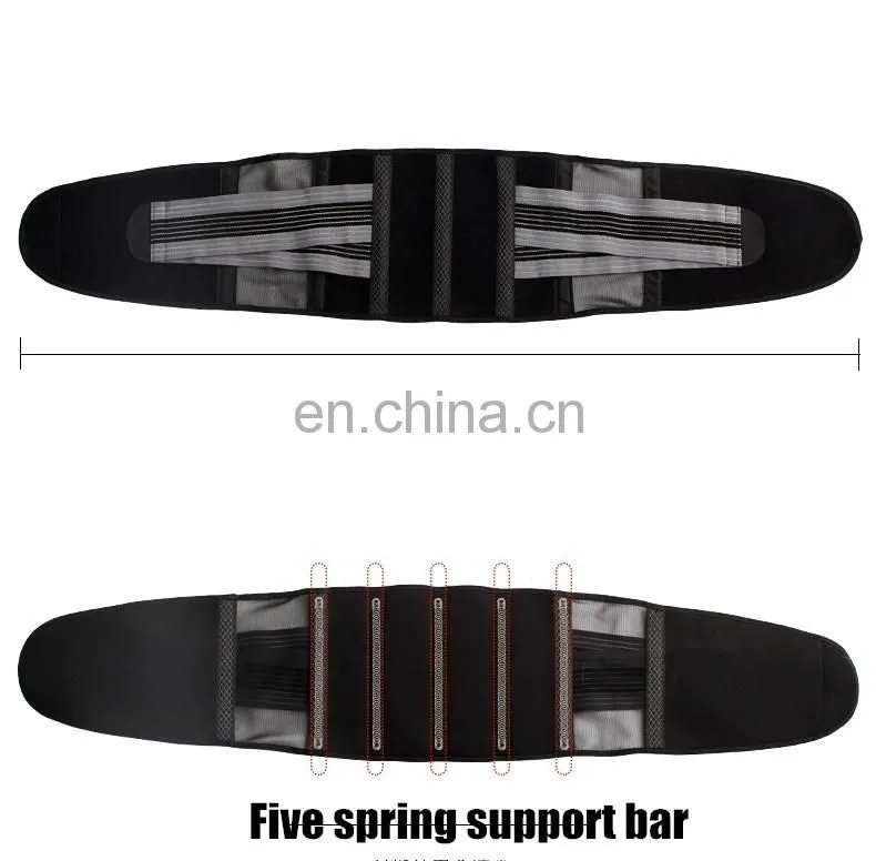 2016 Adjustable Sport&Medical Waist Support/ Fitness Slim Neoprene Waist Trimmer Belt Support#HY854
