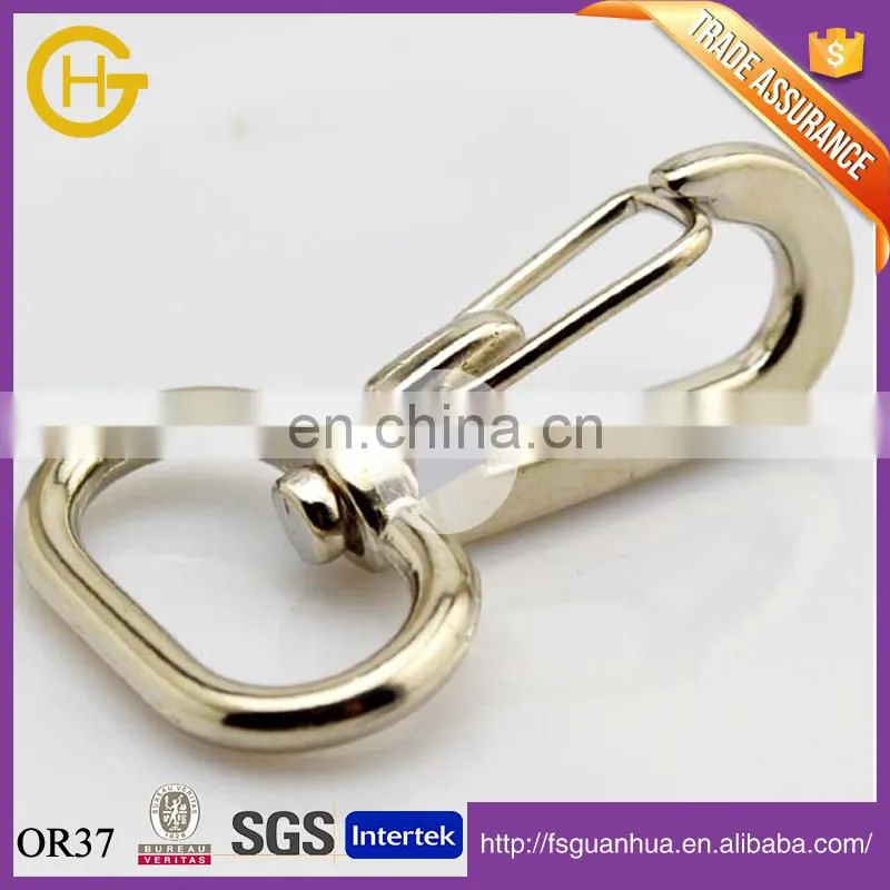 Shiny Silver Zinc Alloy Big Metal Adjustable Buckle