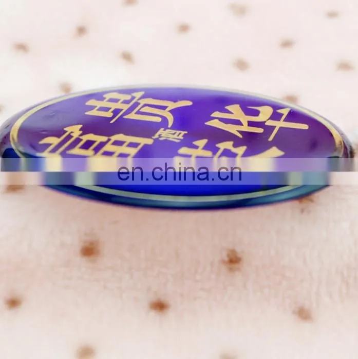 Clear round epoxy sticker,oval epoxy sticker