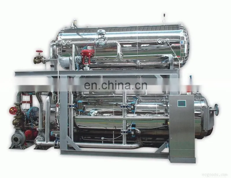 Tin can retort sterilization autoclave