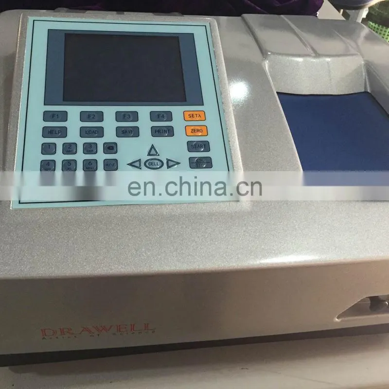 digital double beam spectrophotometer uv-vis