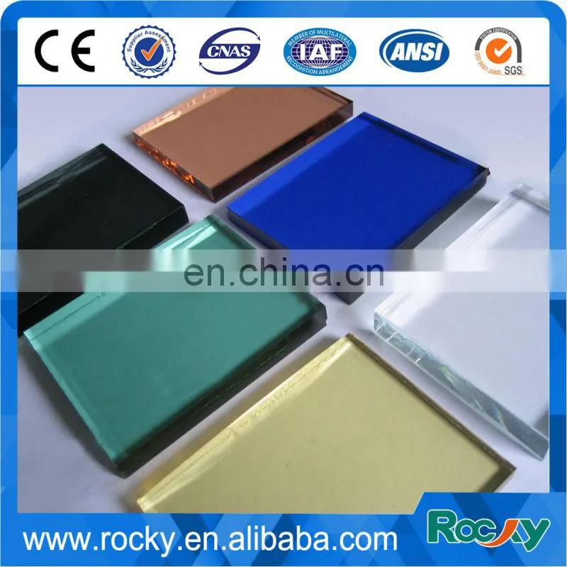 Qingdao Rocky high quality best price 2mm 3mm 5mm 6mm 8mm 10mm 12mm 15mm 19mm tinted float glass