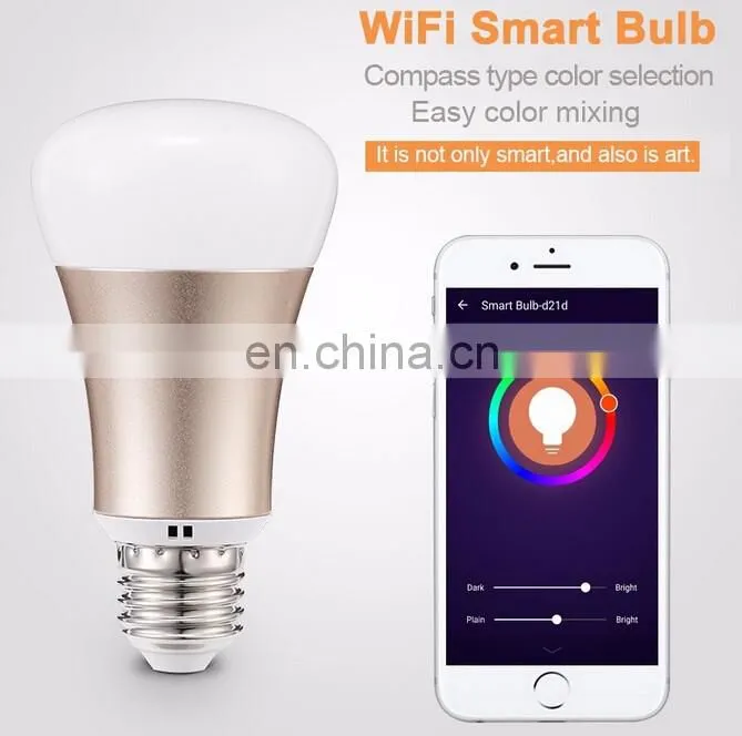 FRANKEVER E26 BASE BULB WIFI 9W LED BULB WARM WHITE SMART WIFI BULB