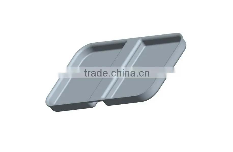8L plastic trash can with lid and handle, waste bin, garbage can