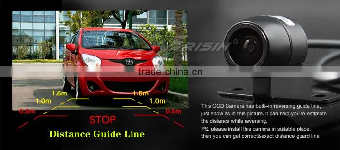Erisin ES580 18 mm Mini Car Color CCD Reverse View Camera