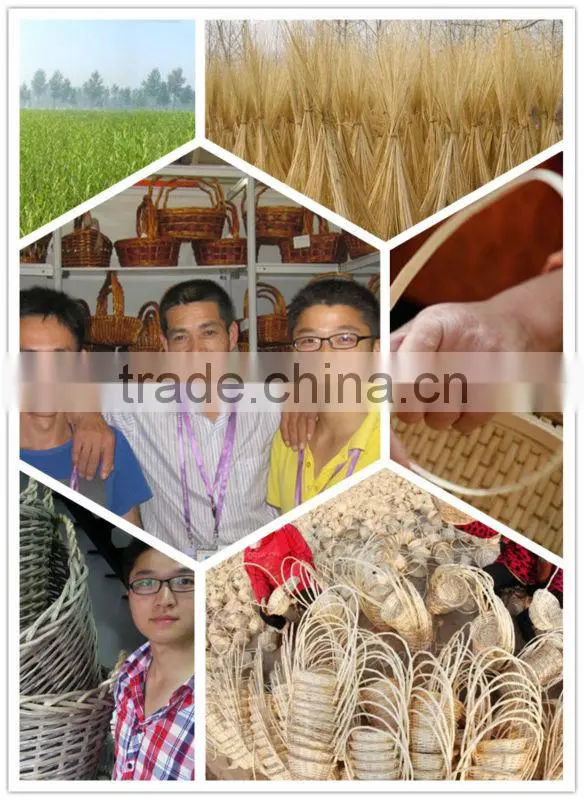 2013 antique color woven willow garden decoration flowerpot