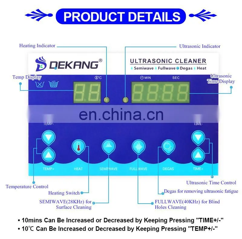 30L Large Ultrasonic Cleaner heated with CE RoHS