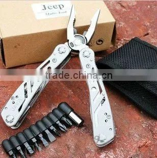 Black handle with 4 holes multi function tool