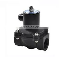 COVNA DN15 1/2 inch 2 Way 12V DC Normally Closed IP68 Underwater PVC Plastic Submersible Solenoid Valve