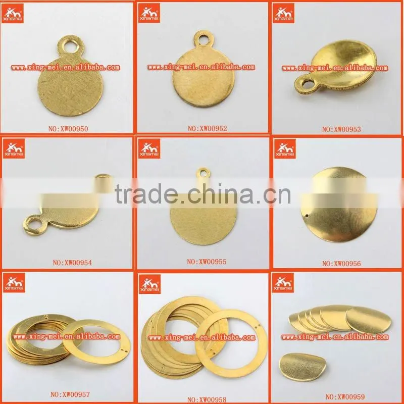 charm earring earring parts earring findings brass accessories