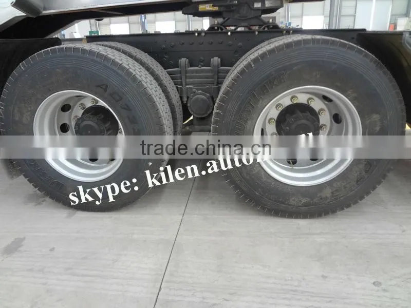 CAMC truck Tri-axles 40000-45000L fuel tanker trailer for sale