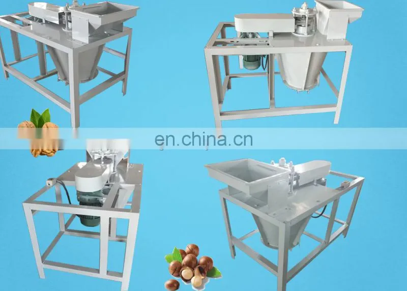 Shell remove machine production Macadamia walnut shucker breaker walnut cracker