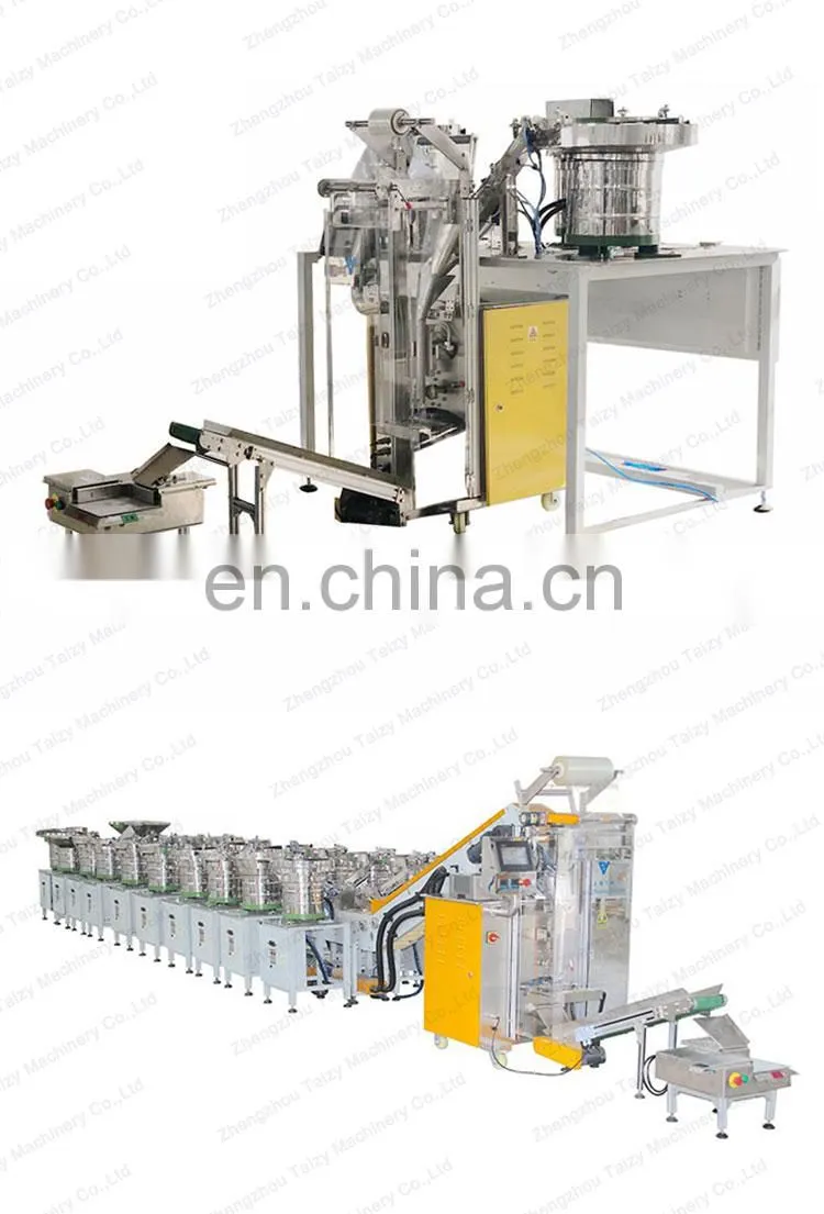 Fully Automatic small vertical candy capsule tablet counting packing machine sachet packing machine with continuous packaging