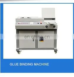 SPB-55HA3 edge binding machine automatic book binder glue perfectly for A3 paper