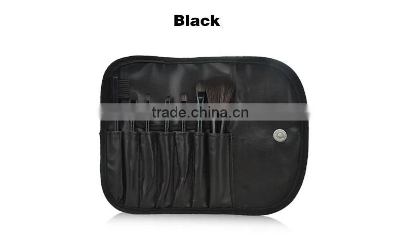 Hot sale private label makeup brush kit 7pcs