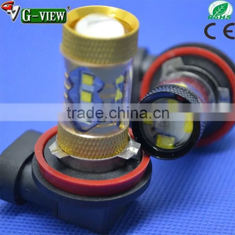 2016 Exquisite capability and function H8 H11 CREES 80W car fog light on hottest sale prior to others