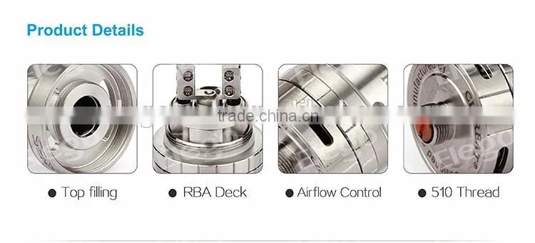 Original Sense Herakles RTA with 6ml Wholesale Fast Shipping