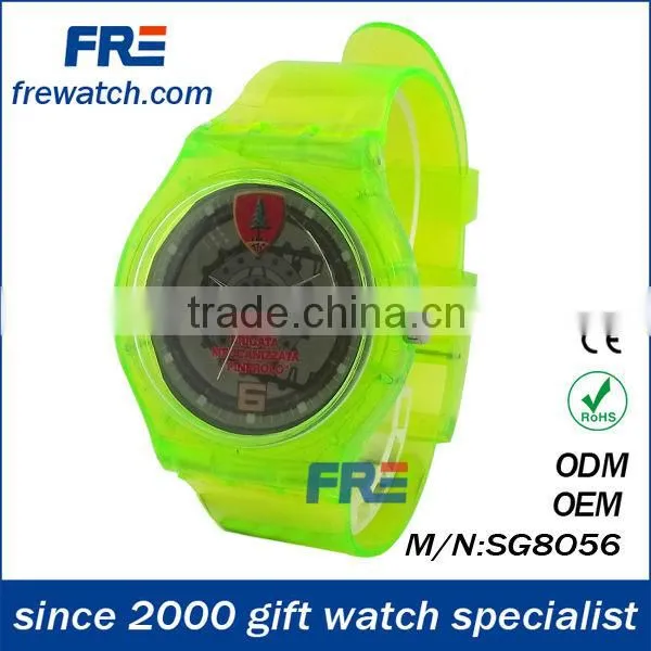 plastic watch new fashion promotional gift plastic watch