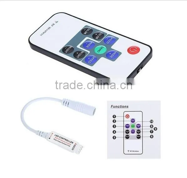 DC12V/24V RGB Remote Control LED Controller