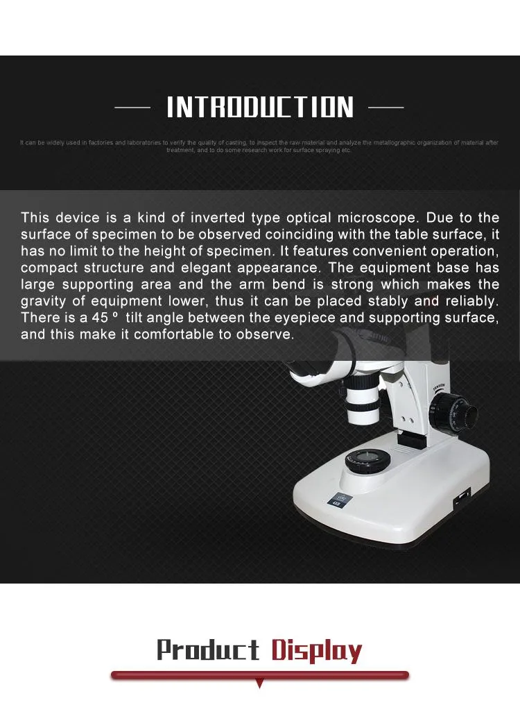 HST JSZ5 Binocular Zoom Stereo Microscope for Industry