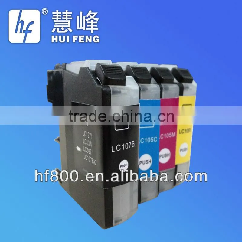 New compatible ink cartridge ciss cartridge for Brother LC107/LC105RC