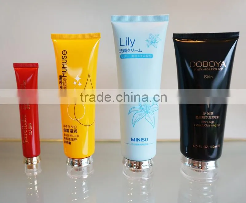 Good-looking tower-cap with PE cosmetic tube packaging