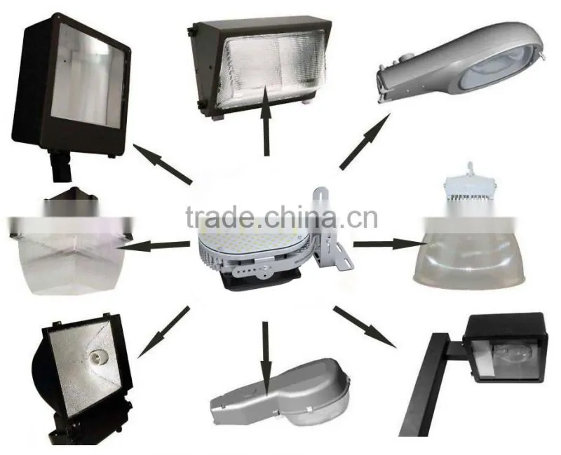 5 year warranty 65w-400w led retrofit kit Mean Well driver Replacing Metal Halide bulbs or HPS bulb