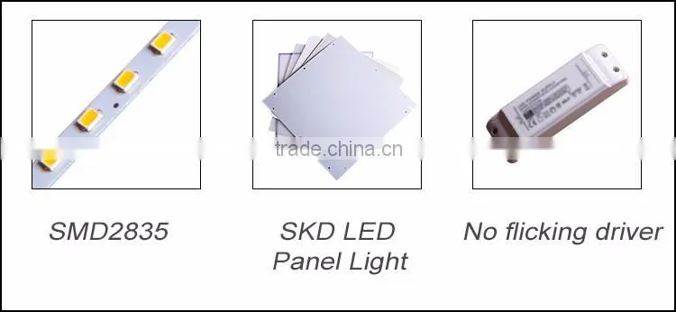 Newest energy conservation 45w 600* 600 square led panel lighting