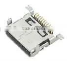 CE 8 pin micro usb male pcb connector