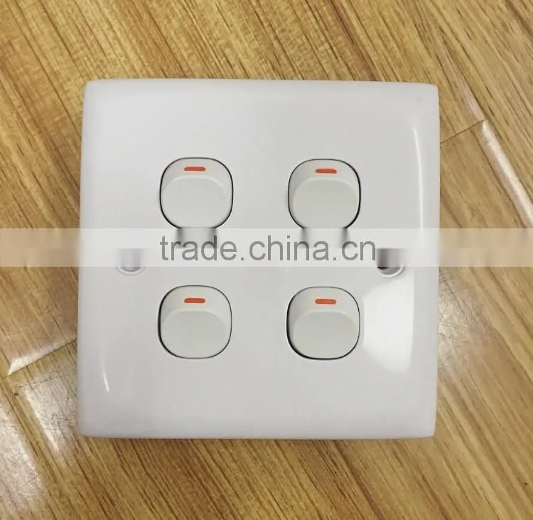 Traditional series 4 gang wall switch, 5 gang zigbee light switches