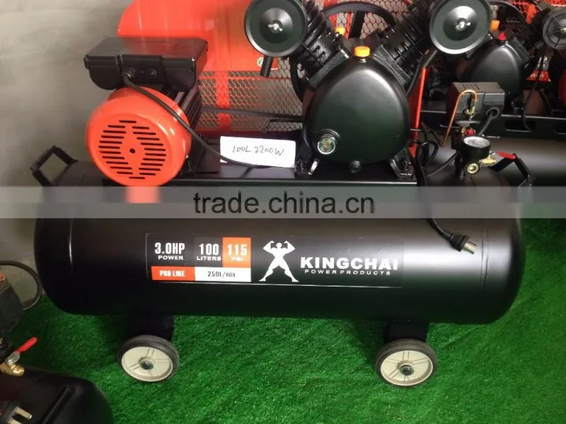 KINGCHAI Mechinary Power Factory Air Compressor from 50 Liter To 500 Liter