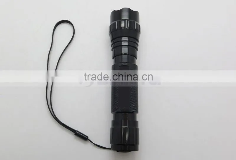 18650 Green LED Lighting Torch High Power Aluminum Flashlight