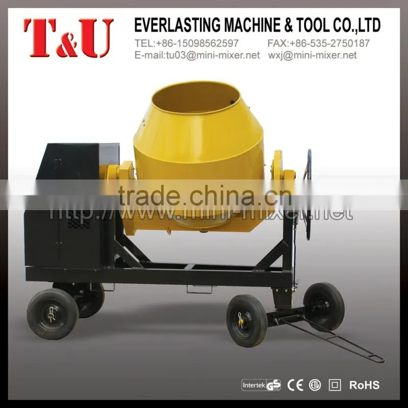 Household Decoration Engine Cement Mixer Concrete Mixer With Manual Handle