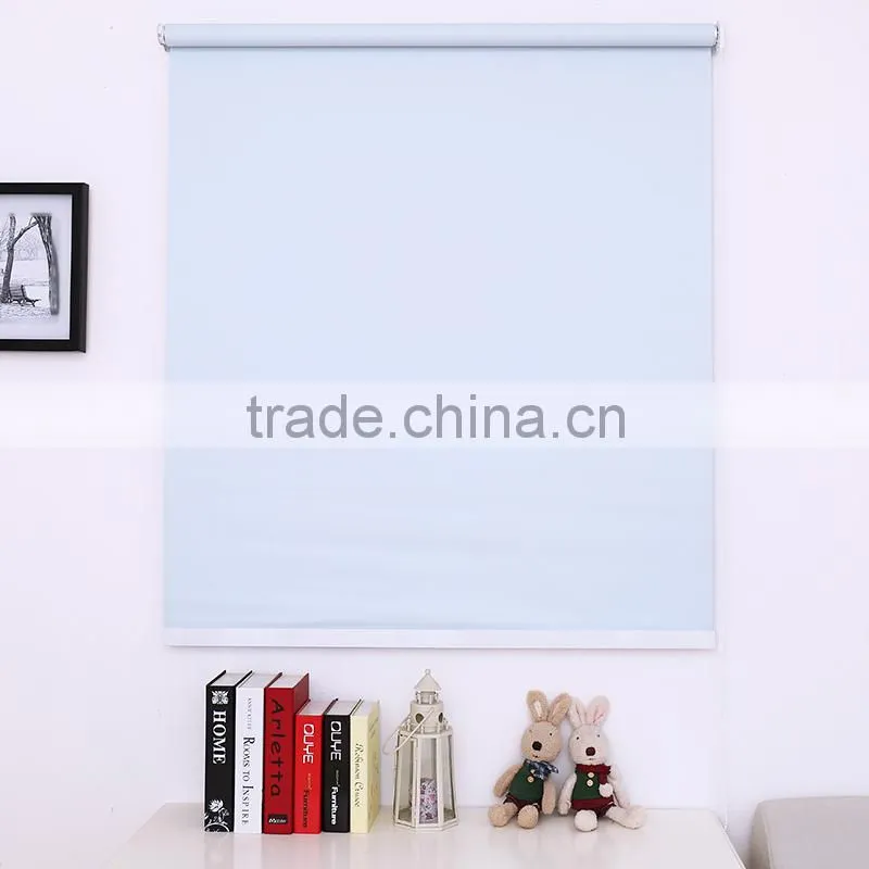 2016new model fabric manual or motorized roller blind