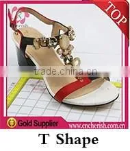 Hot Sale wholesale factory supply making lady removable shoe decoration and accessories