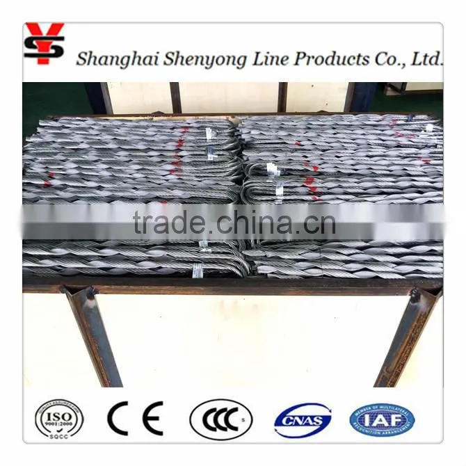 Preformed Armour Rods/Helical Clamp/Dead End Grip with ADSS/OPGW Cable